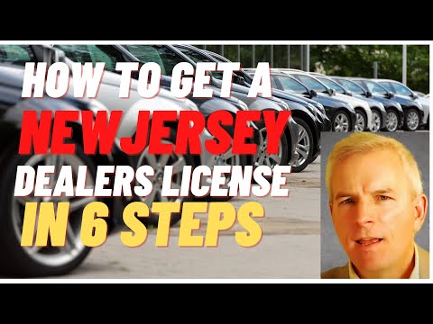 How to get a New Jersey Dealer License in 6 Steps