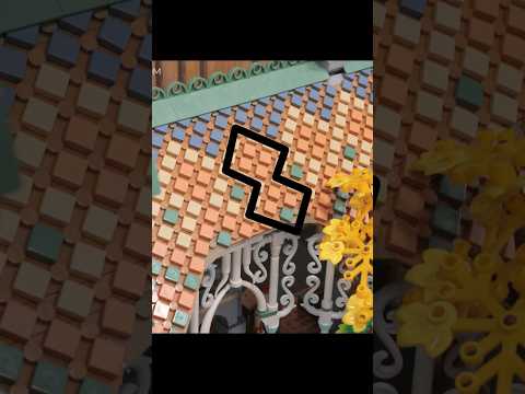 Did LEGO Hide A Secret Message In Rivendell's Roof Pattern!?!? #shorts