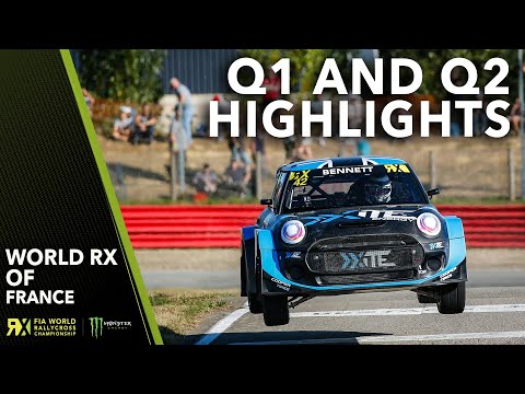 世界ラリークロス 第8戦フランス 予選1&2ハイライト動画