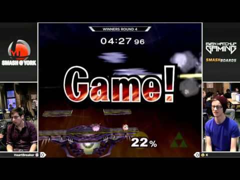Arcadian FEB 2016 - HeartBreaker (Jigglypuff) vs K (Sheik) - SSBM Winners Round 4