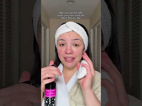 affordable skincare 🧼💦 #skincare #dovesoap