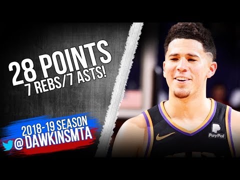 Devin Booker Full Highlights 2018 12 15 TWolves vs Suns   28 Pts 7 Rebs 7 Asts!  FreeDawkins