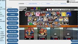 Super Smash Flash 2 v0.9 - Unblocked Games 66 at School