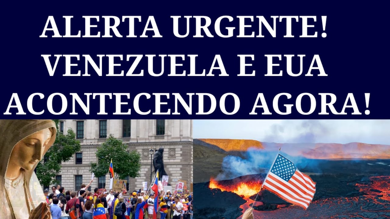 Urgente Rezemos , Venezuela e EUA Acontecendo Agora.