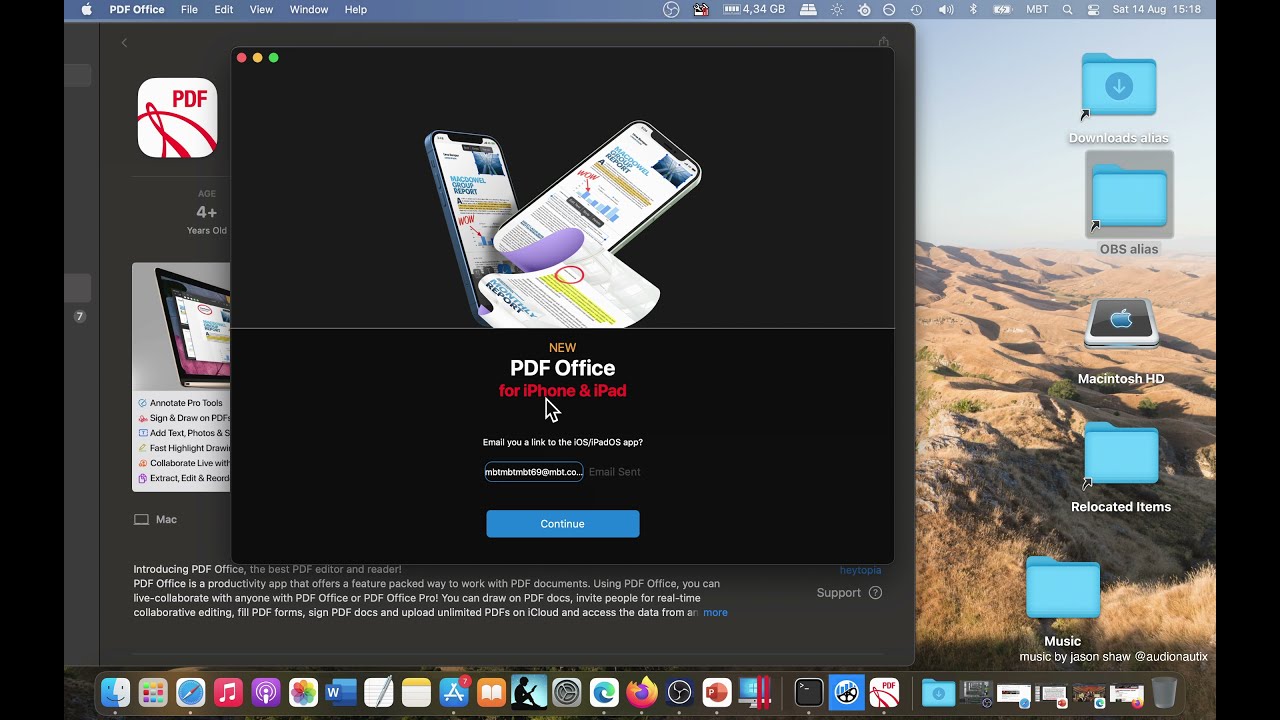 PDF Office - PDF Reader Expert App [MAC] Basic Overview - Mac App Store