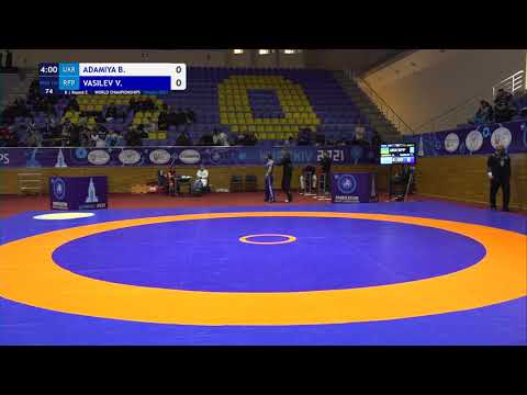 Round 2 PKAM - 92 kg: M. STRZELECKI (POL) v. O. DADONOV (RFP)