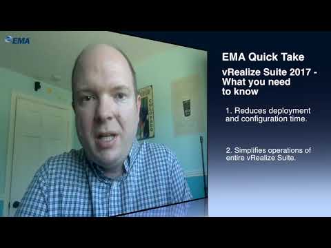 EMA Quick Take - VMware vRealize Suite Lifecycle Manager