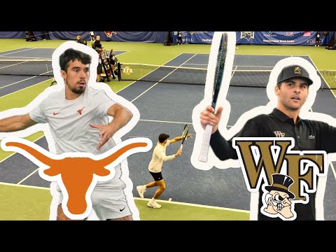 Stefan Dostanic (Wake Forest) vs Timo Legout (Texas)