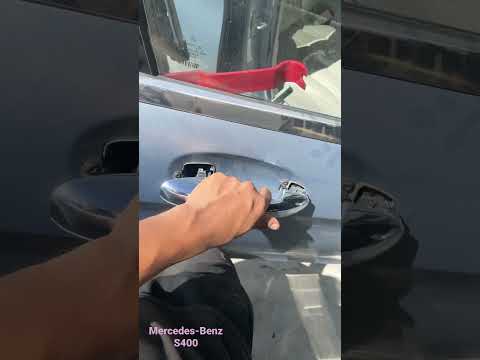 Removed and replaced front door handle light S400 Mercedes-Benz #car #like #myride #s400 #carlover