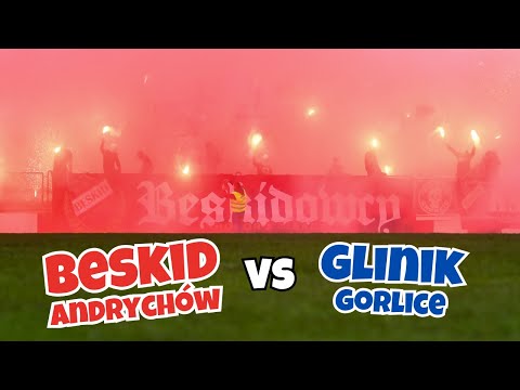 IV liga małopolska: Beskid 2-1 Glinik (skrót)