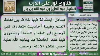 صورة 389 - أولى الوالدين بحضانة الأبناء - نور على الدرب