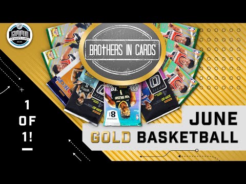Brothers in Cards BASKETBALL JUNE GOLD Box | 1 OF 1!!!