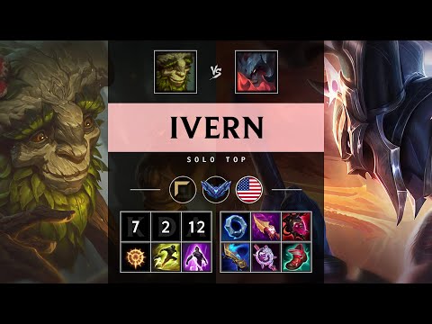 Ivern Top vs Aatrox - NA Diamond Patch 25.07