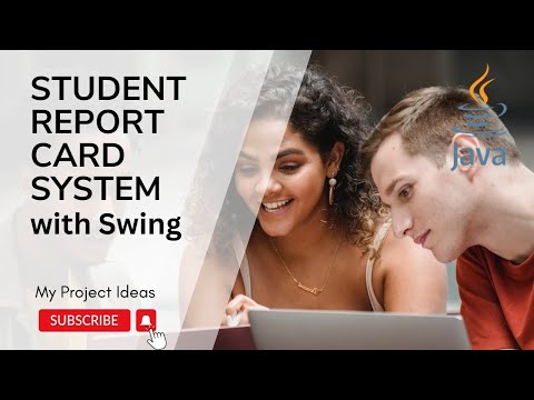 Student Report Card System With Java Swing Java Projects