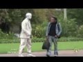 Hidden Camera very funny statue move