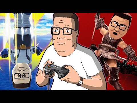 Hank Hill Brings The Pro Pain 2 (this time he's singing Creed) - SSBU Mii Brawler Montage