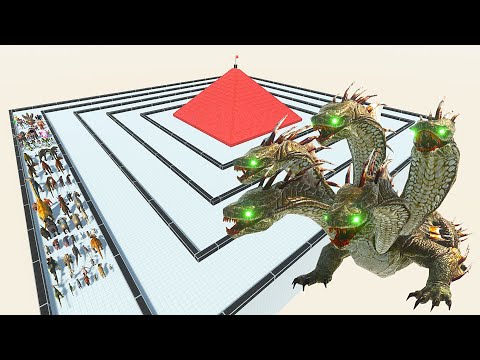 ESCAPE FROM ALIEN HYDRA - ARBS Animal Revolt Battle Simulator