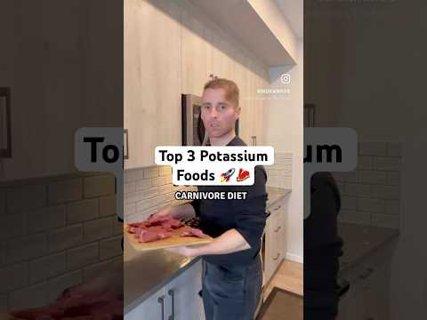 🥩 CARNIVORE POWER-UP: TOP 3 POTASSIUM HEROES! 💪