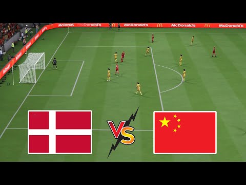December 08,2025 | DENMARK WNT vs CHINA WNT | International Women's Showdown | FIFA23 Gameplay