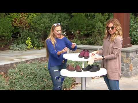 Earth Origins Leather Zipper Slip-On Shoes - Rapid Randall on QVC