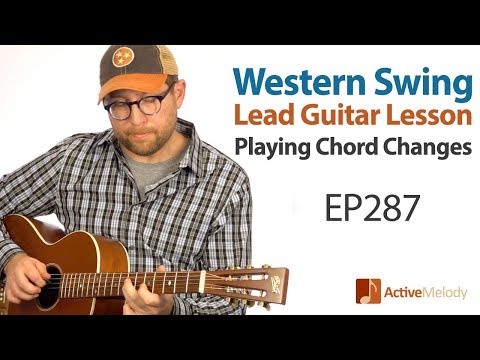 Learn to play the chord changes and improvise over a Western Swing Style Lead - Guitar Lesson EP287