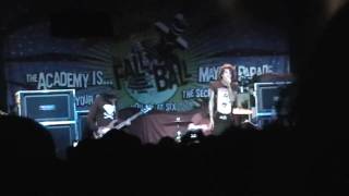 The Secret Handshake - Nothing Can Change That [Live] - AP Tour: Fall Ball