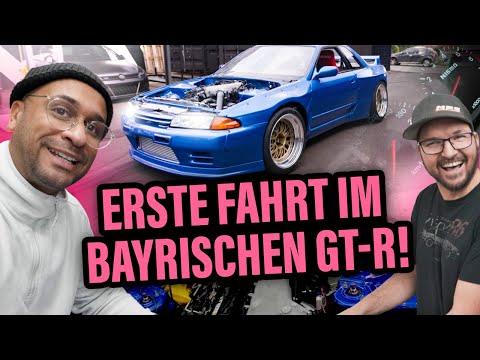 JP Performance - Erste Fahrt im Bayrischen GT-R!