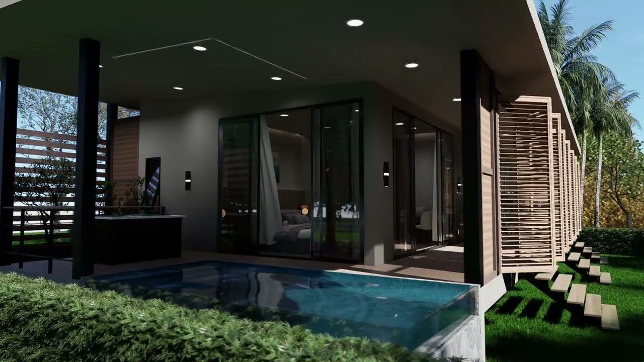 ออกแบบตกแต่งภายในและภายนอก - ออกแบบภายในบ้านพักอาศัย/คอนโด/โรงแรม/ห้องพัก - 2