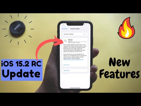 iOS 15.2 RC Update on iPhone XR !