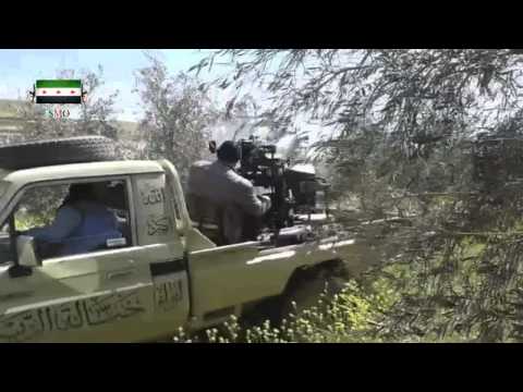 استهداف قوات النظام تمهيداً لاقتحام مدينة بصرى الشام في درعا من قبل لواء خيالة الزيدي