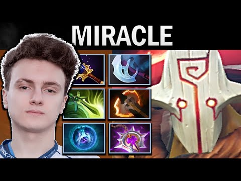 Juggernaut Dota Miracle with 17 Kills and Nullifier - TI13