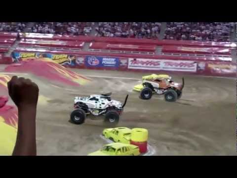2012 MONSTER JAM  WORLD FINALS XIII QUALIFYING RUNS 3/23/201