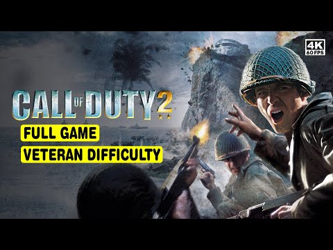 CALL OF DUTY 2 • FULL GAME • VETERAN DIFFICULTY • NO COMMENTARY • 4K