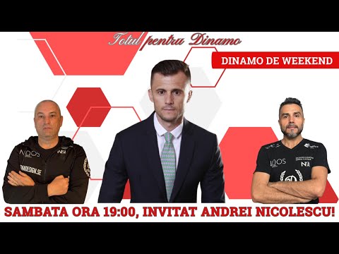 Totul pentru Dinamo de weekend, astăzi  ora 19:00!