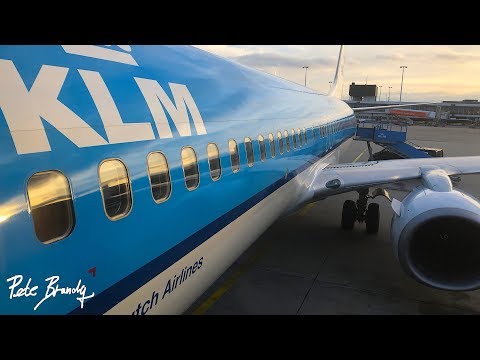 YouTube thumbnail for KLM Boeing 737-900 (winglets) Passenger/BBJ3