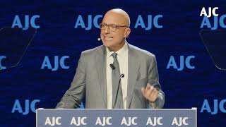 AJC CEO Ted Deutch Unveils AJC’s New Combating Antisemitism Playbook at Global Forum 2026