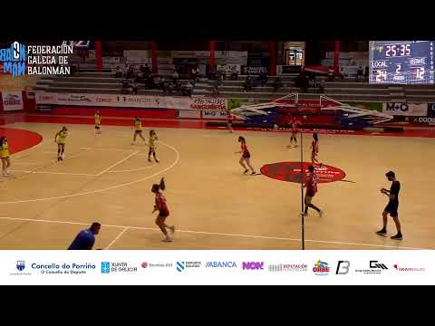 Play Off, Cadete Femenino. G:3. Clube Balonman Tui - Balonmano Porriño