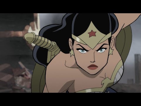 Wonder Woman - All Fights Scenes | Justice Society World War II #1 (Tomorrowverse)