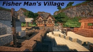 preview picture of video 'Fisher Man's Village - A Minecraft Production'