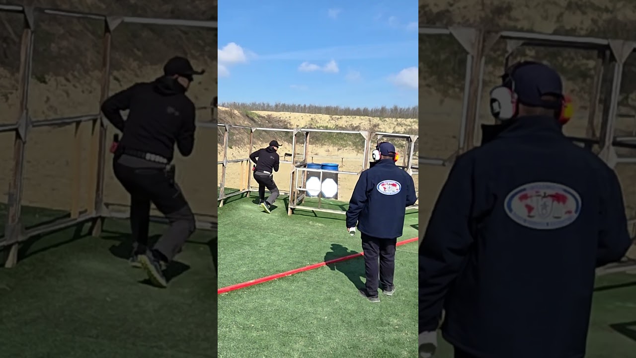 EHC Warm up - sliding targets IPSC