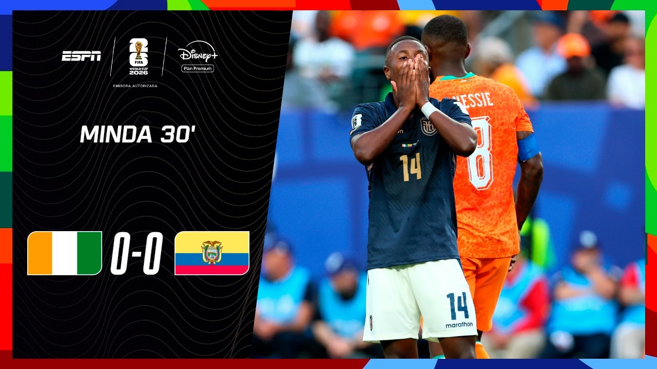 ¡EL TRAVESAÑO ES MARFILEÑO! OTRA VEZ ECUADOR CERCA DEL PRIMERO | Mundial 2026