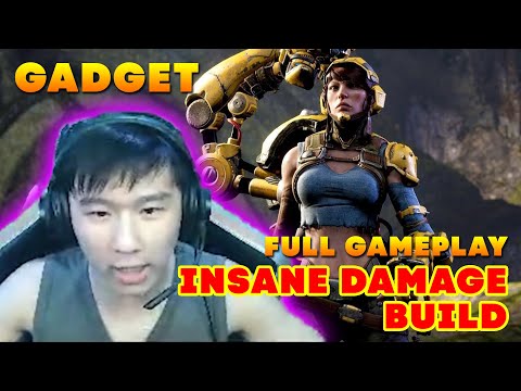 GADGET MID LANE INSANE DAMAGE BUILD FULL GAMEPLAY - PARAGON THE OVERPRIME