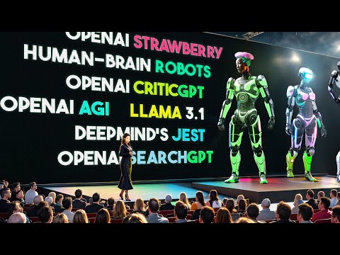 AI Shocks Again: Human-Brain Robots, OpenAI AGI, SearchGPT, DeepMind JEST & More (July Monthly News)