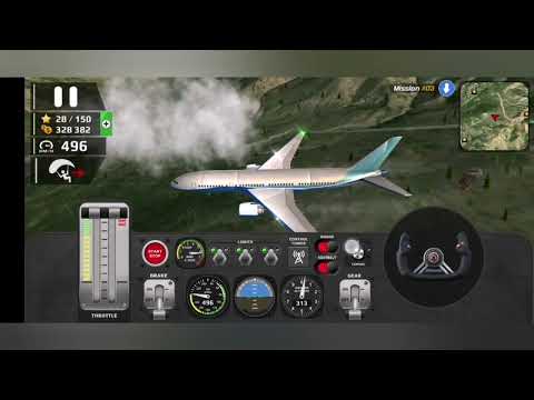 Playing Airplane Simulator and HFPS Helicopter Flight Pilot Simulator