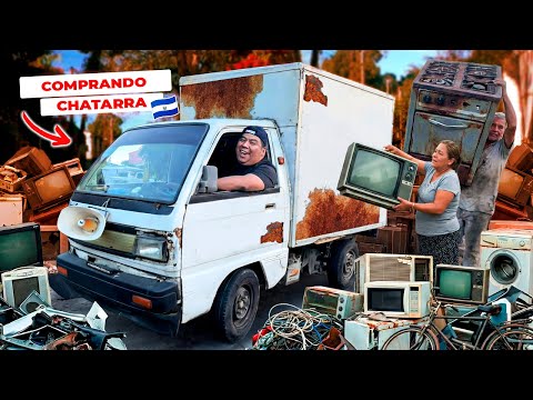 SALIMOS a CHATARREAR a las CALLES de SAN SALVADOR *encontramos cachadas* 🤩