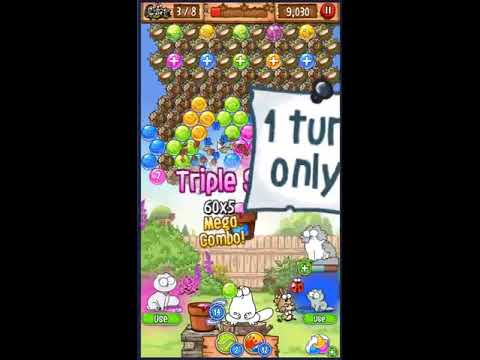 Simon's Cat Pop Time Level 286 - NO BOOSTERS 😺 | SKILLGAMING ✔️