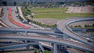 Tokyo Highway Live 4K 🚗 Shuto Expressway Night View | City Pop Lo-fi for Study / Work