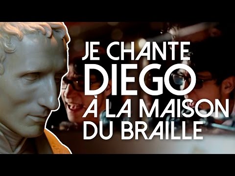 JE CHANTE DANS LA MAISON DE L'INVENTEUR DU BRAILLE - Vincent Vinel