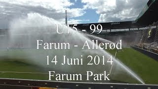 preview picture of video 'Fodbold U15 99-2 Farum - Allerød, Farum Park, 14062014'