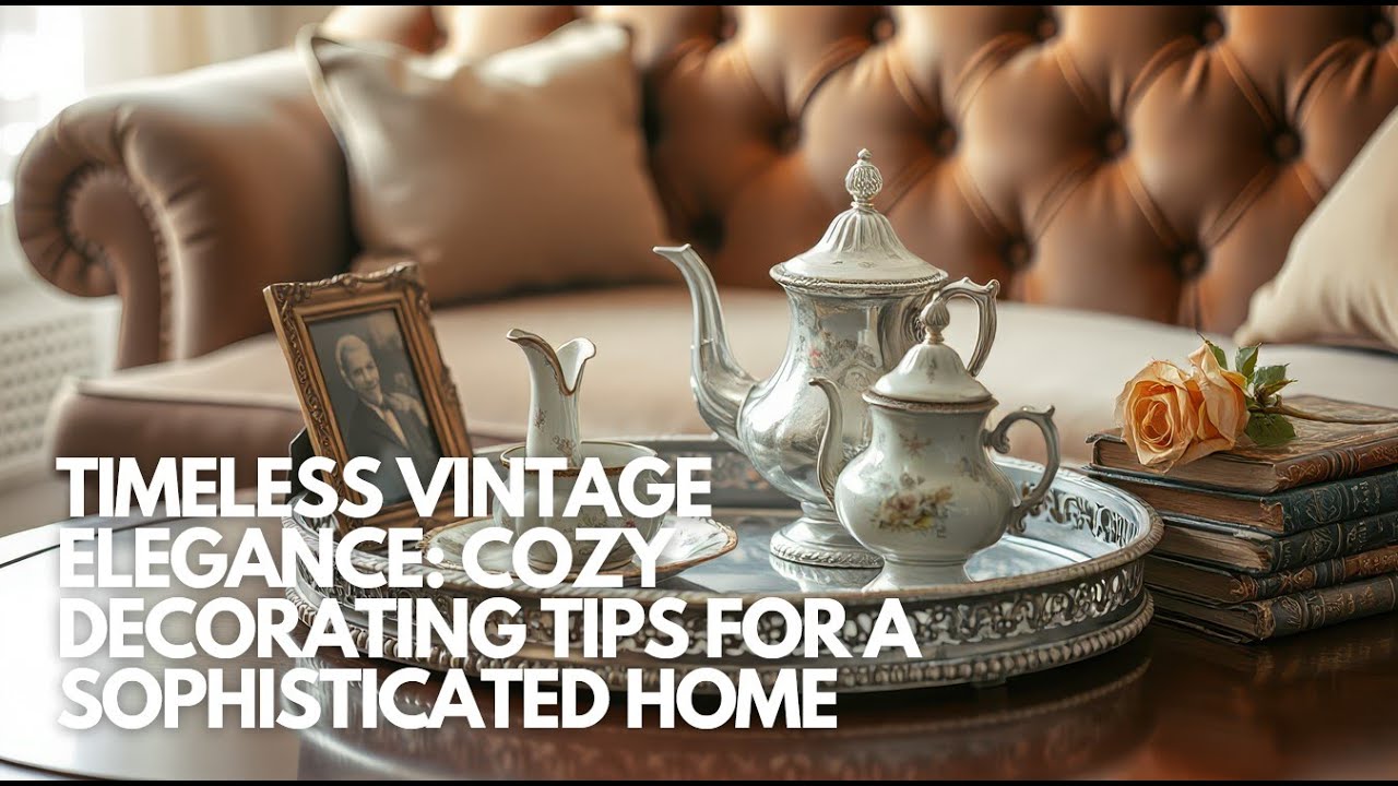 Timeless Vintage Elegance: Cozy Decorating Tips for a Sophisticated Home | GATHA CHANNEL